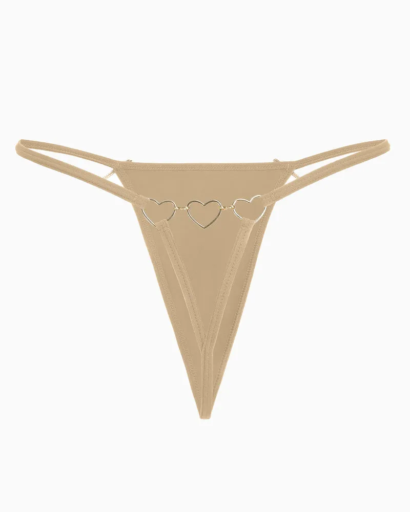 3Pcs G-String Thongs Sexy No Show Panties