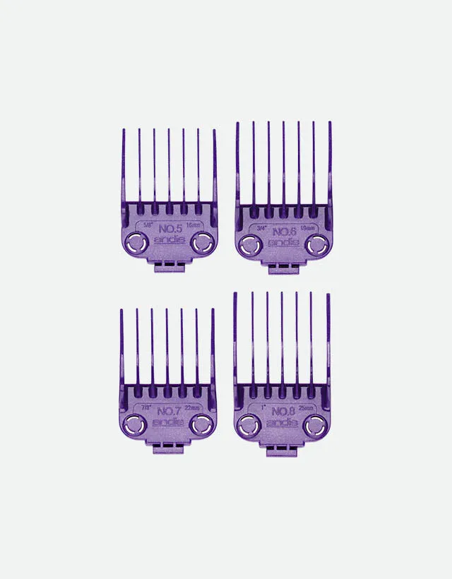 Andis - Master® Dual Magnetic Comb Set, Large, 5 - 8
