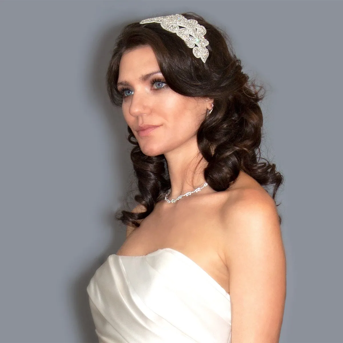 Art Nouveau Crystal Headband