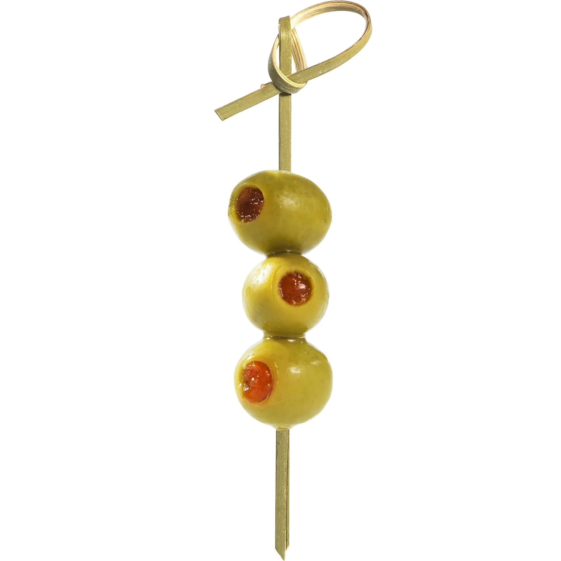 Bulk Bamboo 50ct 4" Picks, Natural Bamboo (600 per Case)