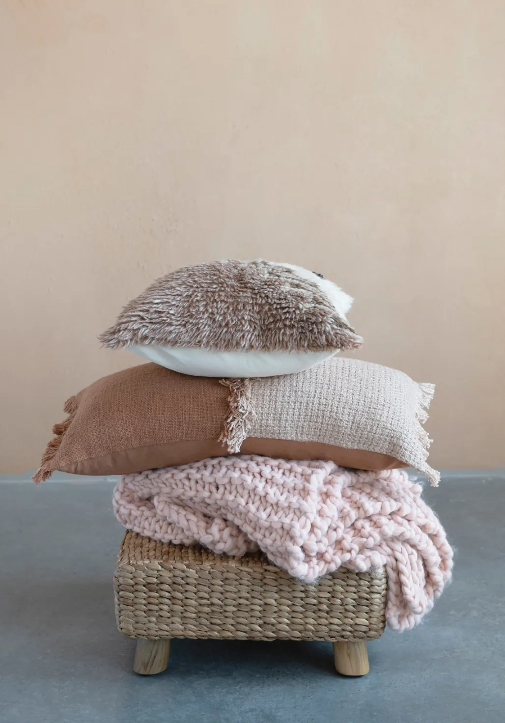 Canyon Fringe Lumbar Pillow