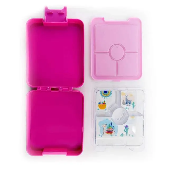 Citron Bento Snack Box With Sandwich Cutter   Picks - Flamingo