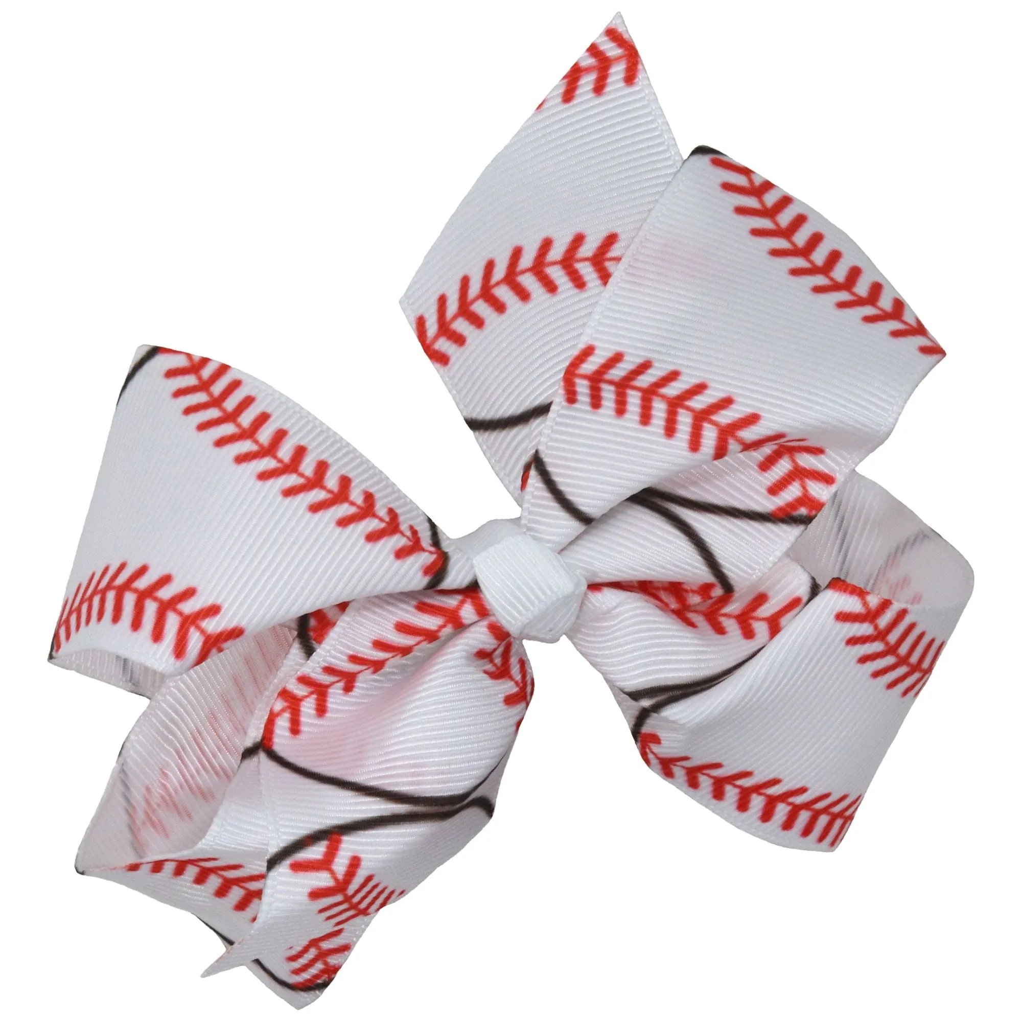 Classic Sports Bow With Clip Holder Hair Bows Ribbon Bow For Girls