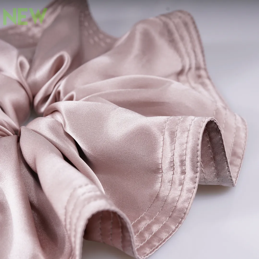 Jumbo Silk Scrunchies Custom Wholesale