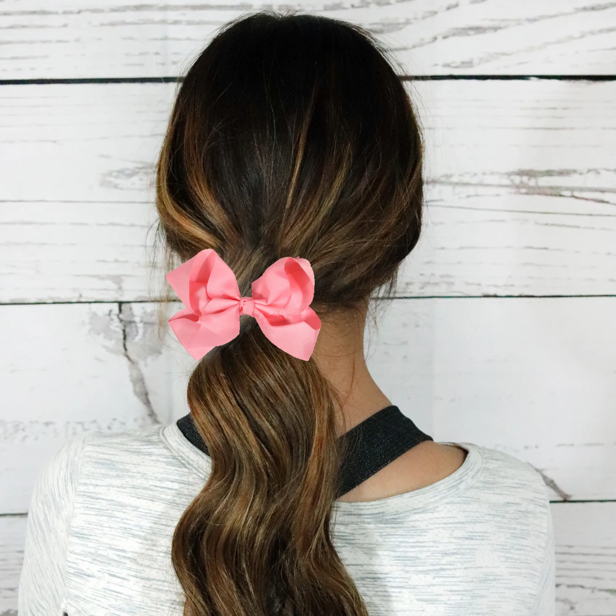 Lime Classic Hair Bow