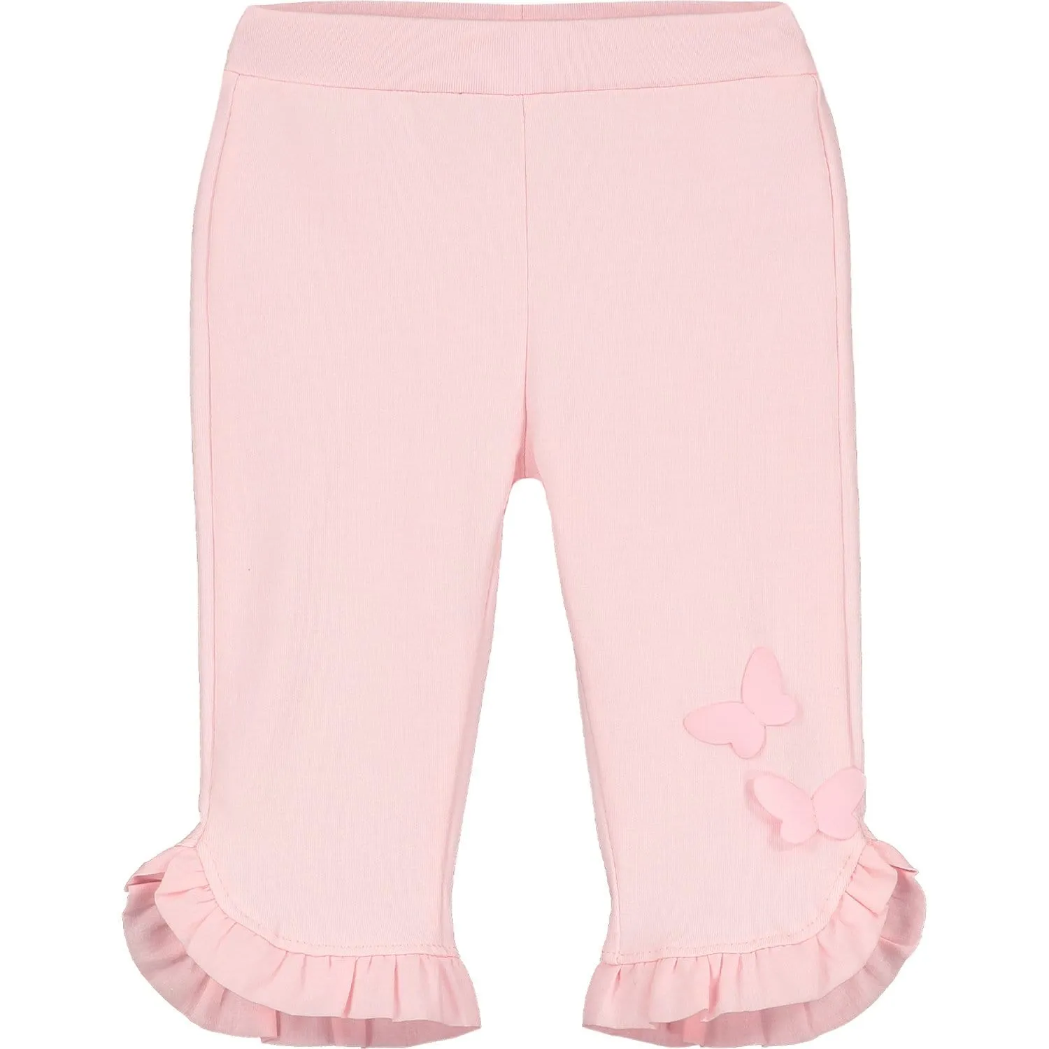 LITTLE A - Dream Voile Butterfly Print Leggings Set - Pink