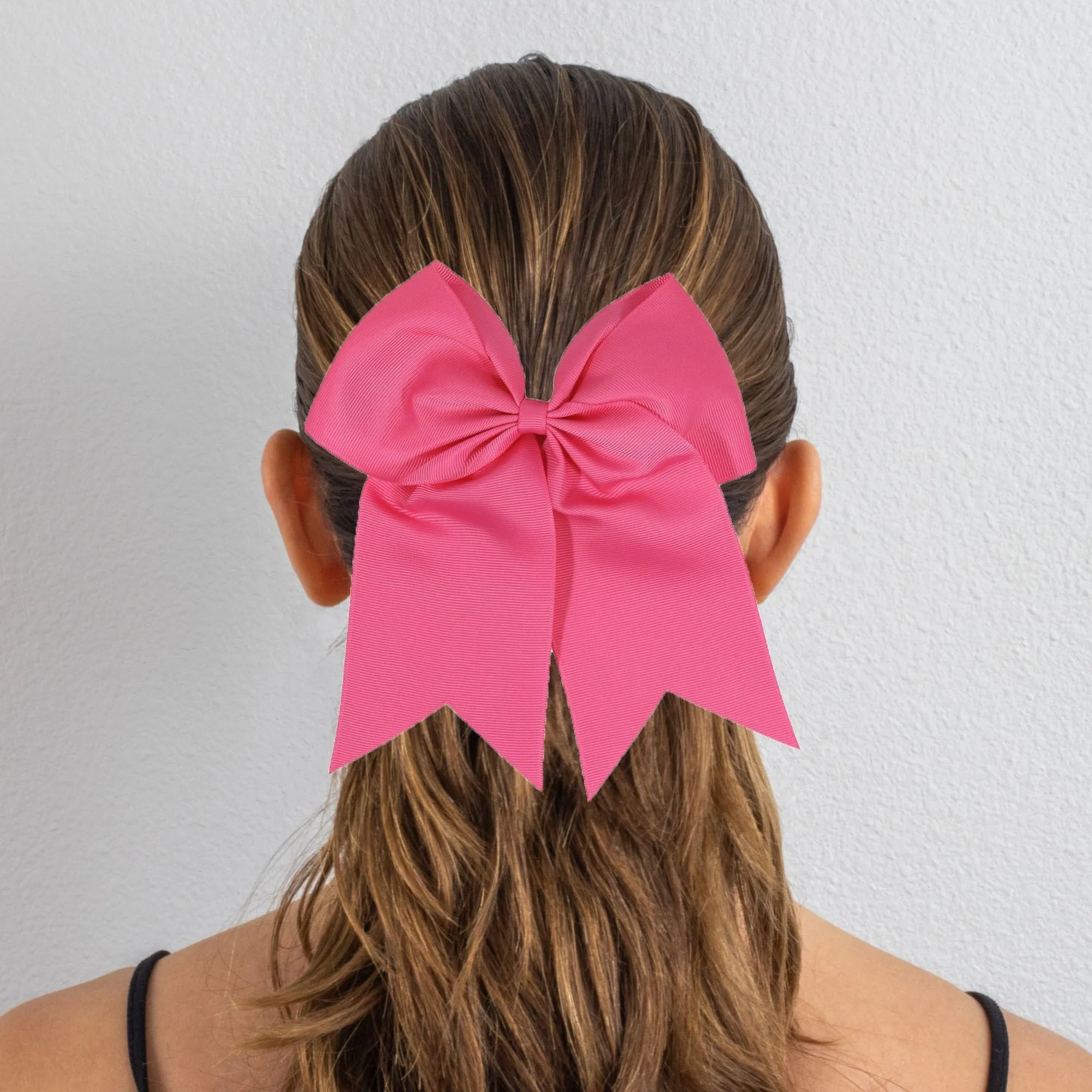 Medium Pink Cheer Bow