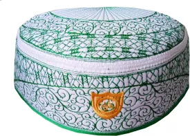 Muslim Kufi Hat ALW010 Islam Men Prayer Skull Cap Headware Ramadan Eid Gift