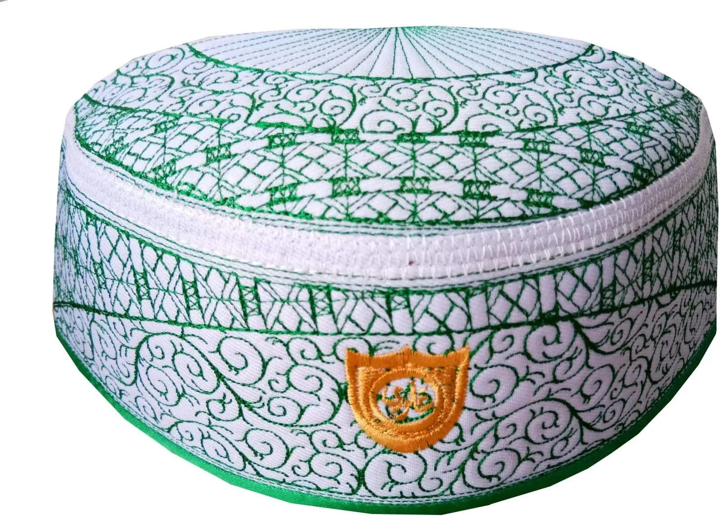 Muslim Kufi Hat ALW010 Islam Men Prayer Skull Cap Headware Ramadan Eid Gift
