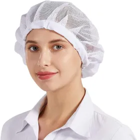 Nanxson 3pcs Chef Hat Kitchen hat Food Service Hair Nets Mesh Cap Cooking Chef Cap CF9060