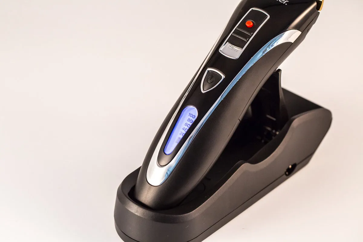 Paiter hair clipper with  Rechargeable Lithium-ion Battery with LED Display,smart Charging Stand