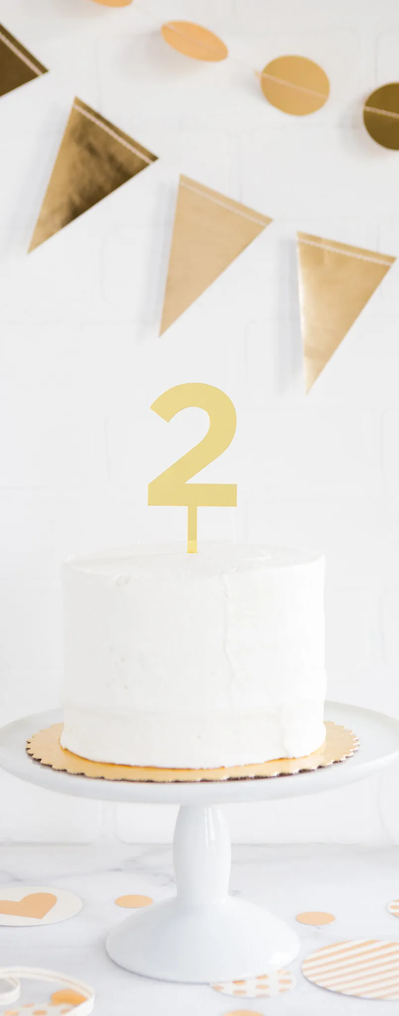PGB428- Basic Gold Acrylic Number 8