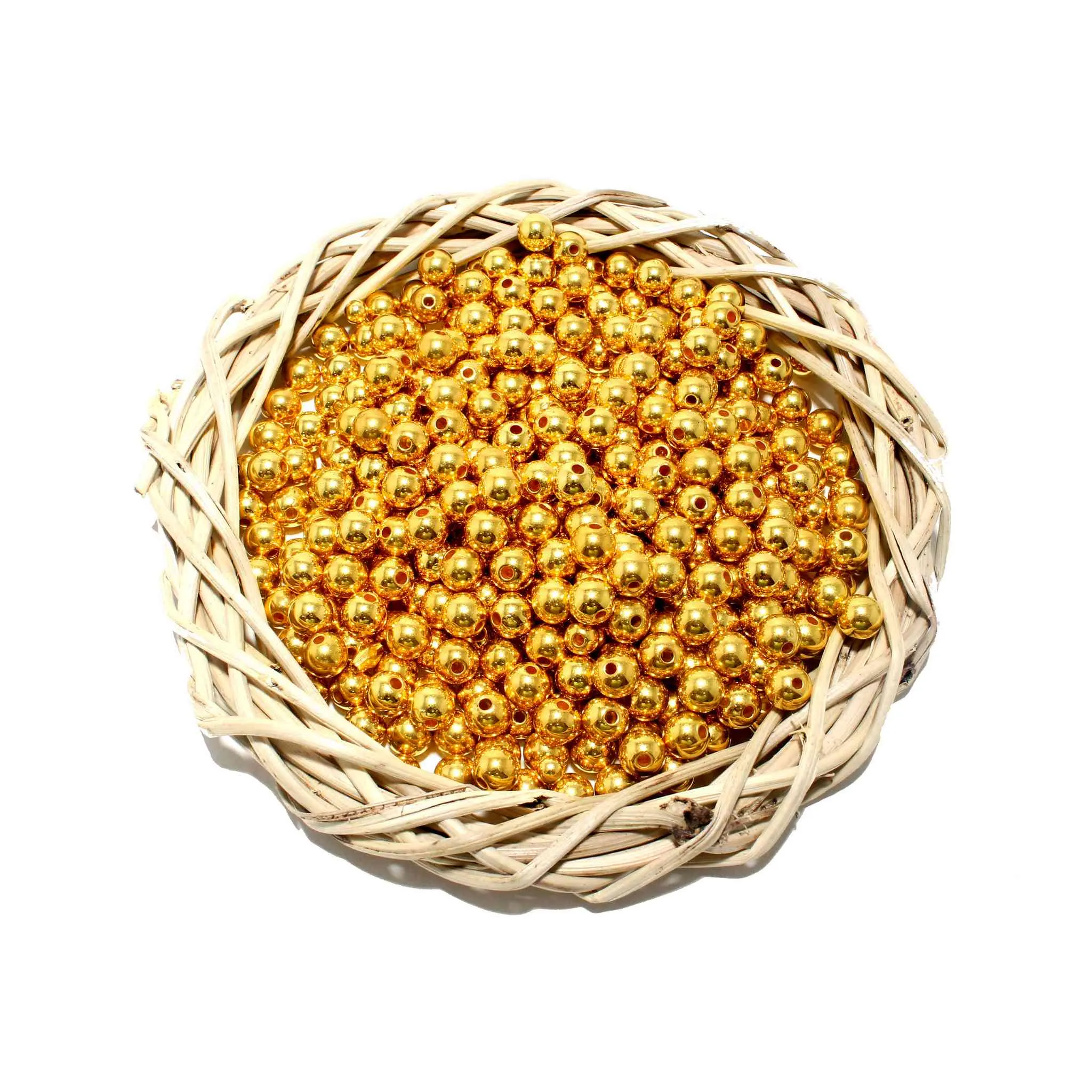 Premium quality CCB Ball Beads for DIY Craft, Trousseau Packing or Decoration - 11629