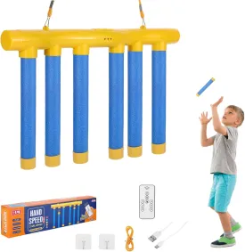 Reflex Challenge Game, Hand Eye Coordination Training Toys, 2025 Upgrade 3 Adjustable Speed with Remote Control Catching Sticks Game, Falling Sticks Catching Challenge for Adults