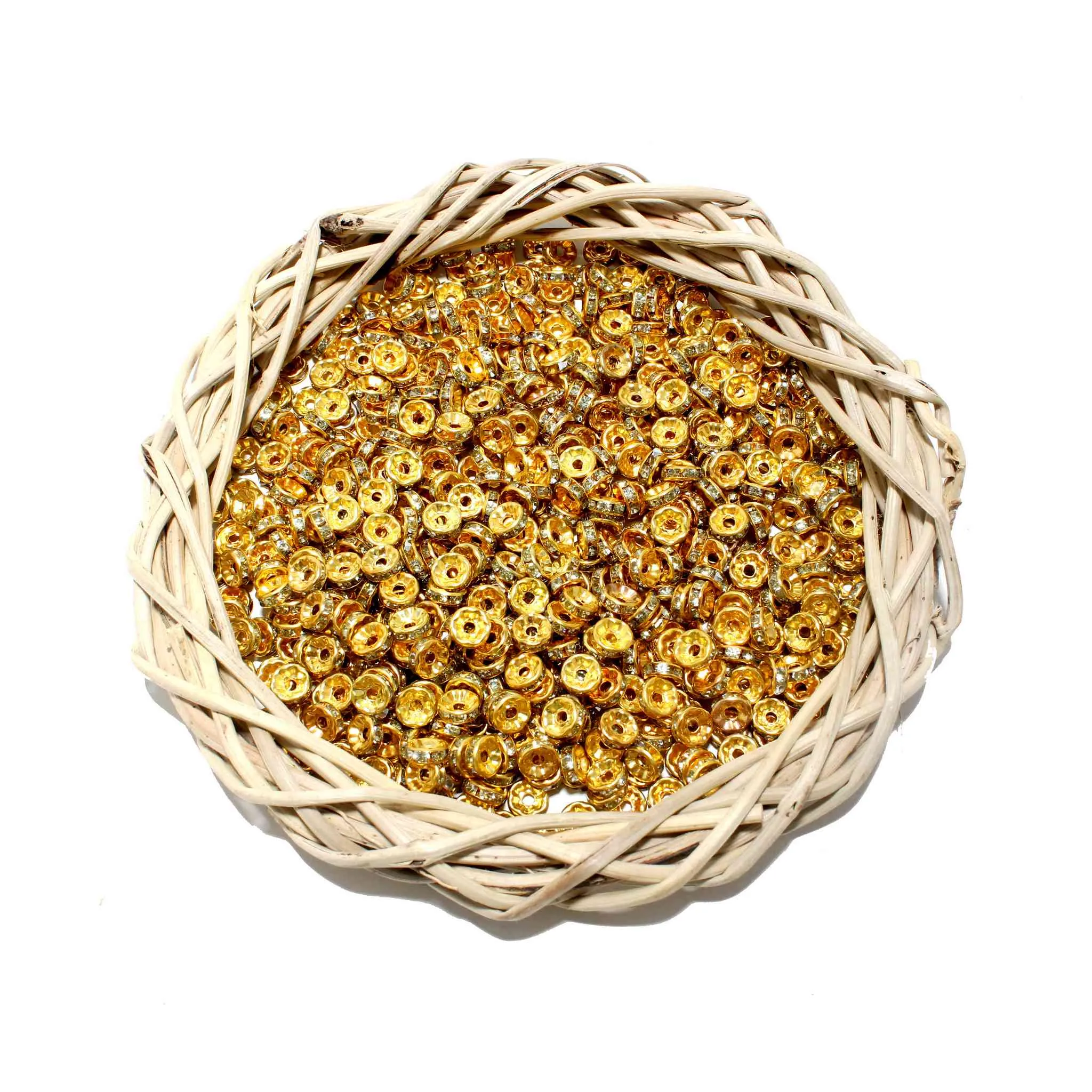 Round Diamond Ring Motif for DIY Craft, Trousseau Packing Rakhi or Decoration - 11632