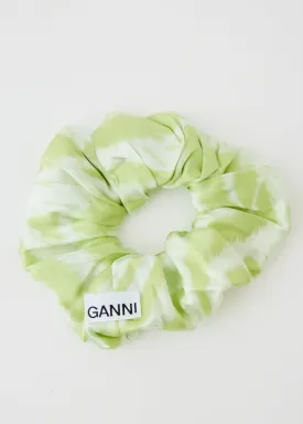Satin Printed Scrunchie