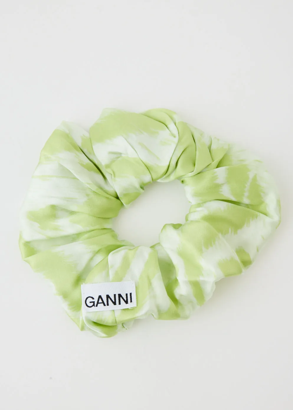 Satin Printed Scrunchie