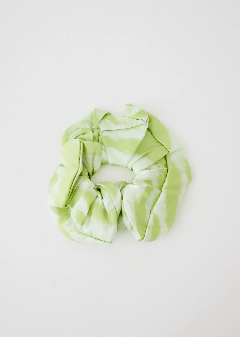 Satin Printed Scrunchie