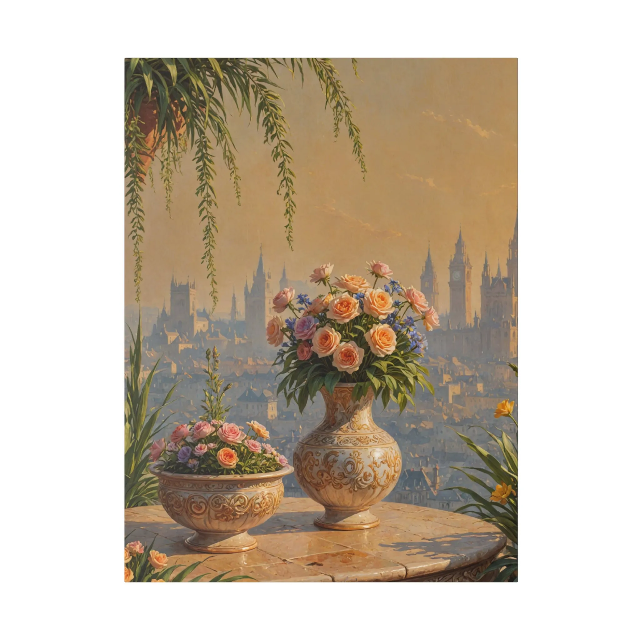 Spain Art Matte Canvas