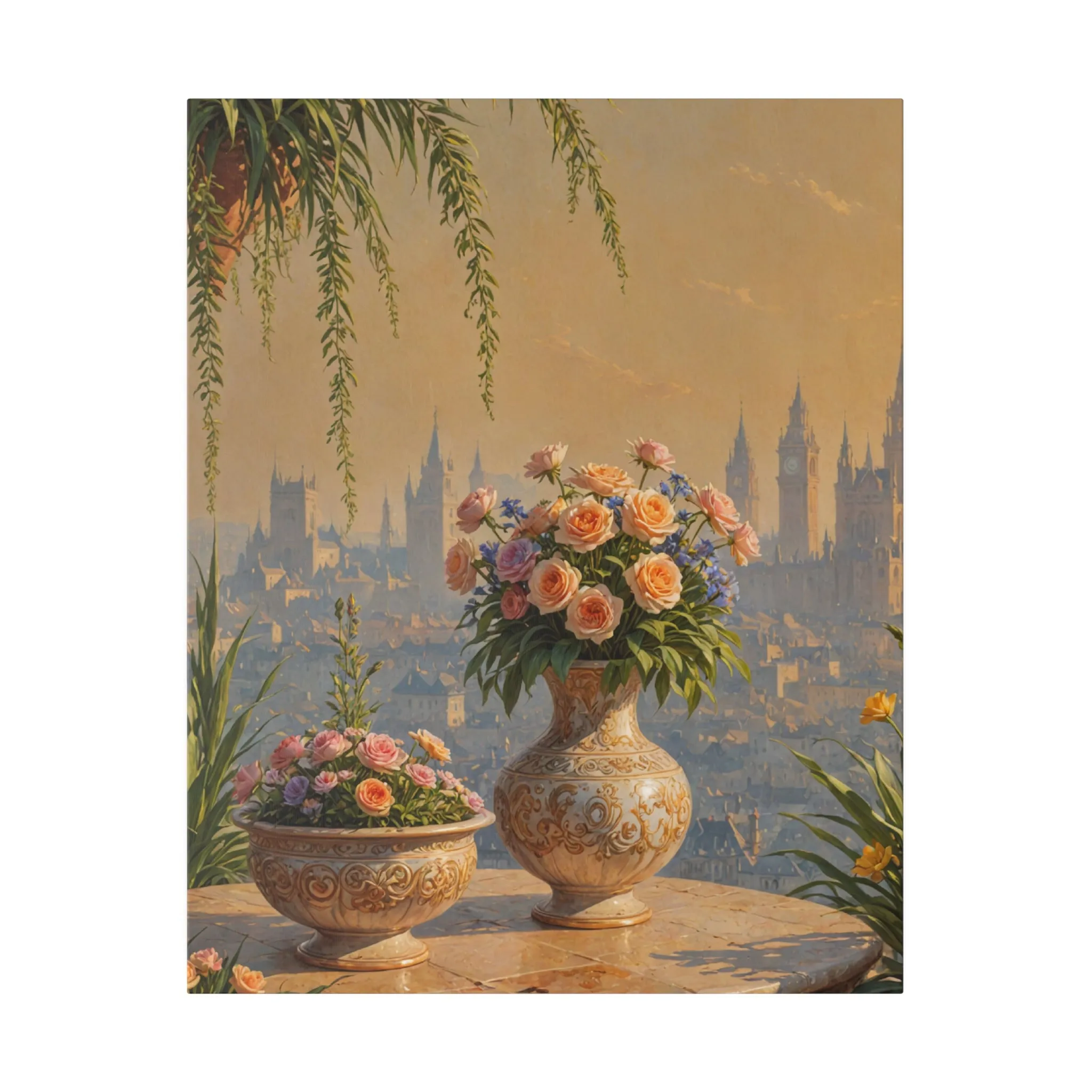 Spain Art Matte Canvas