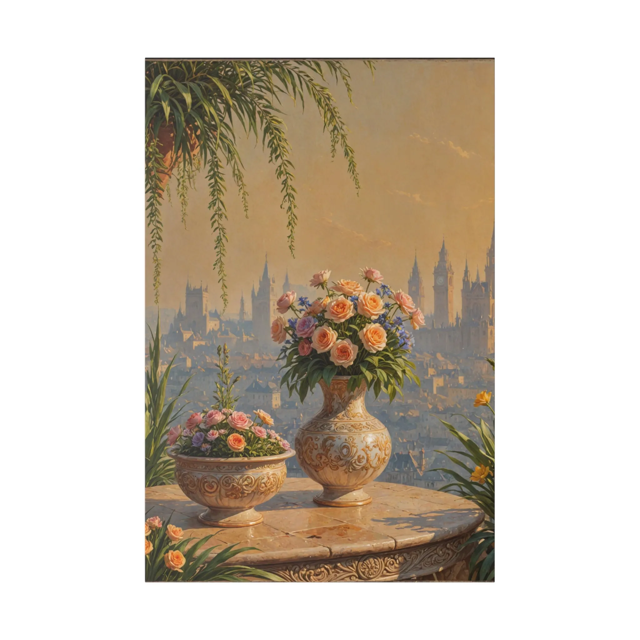 Spain Art Matte Canvas