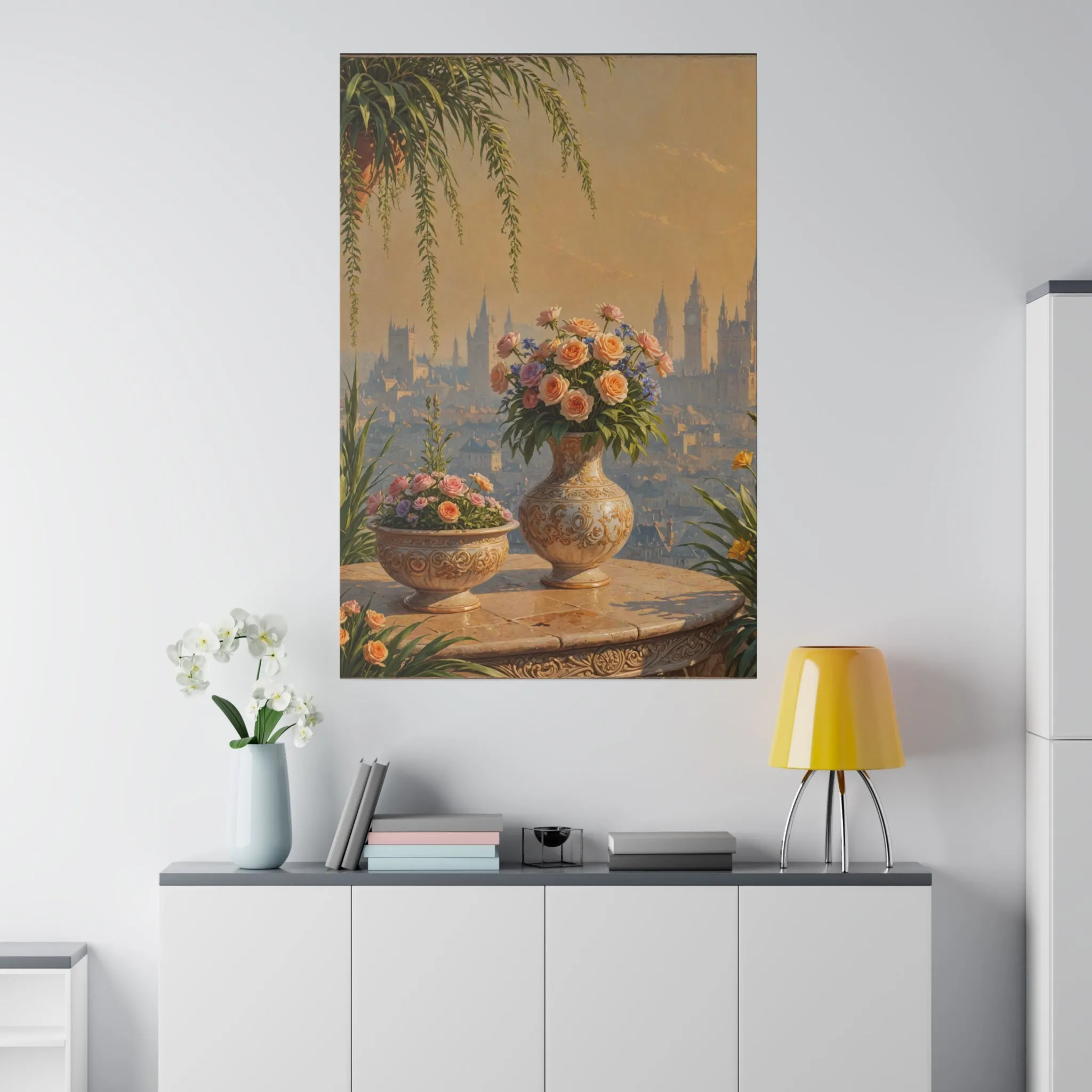 Spain Art Matte Canvas