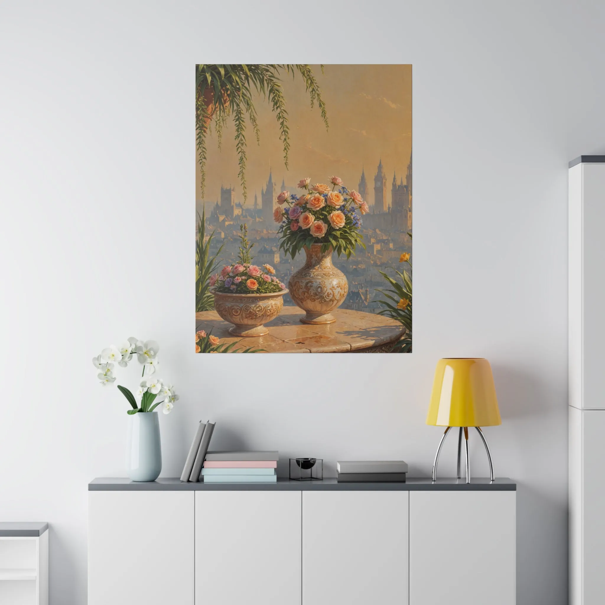 Spain Art Matte Canvas