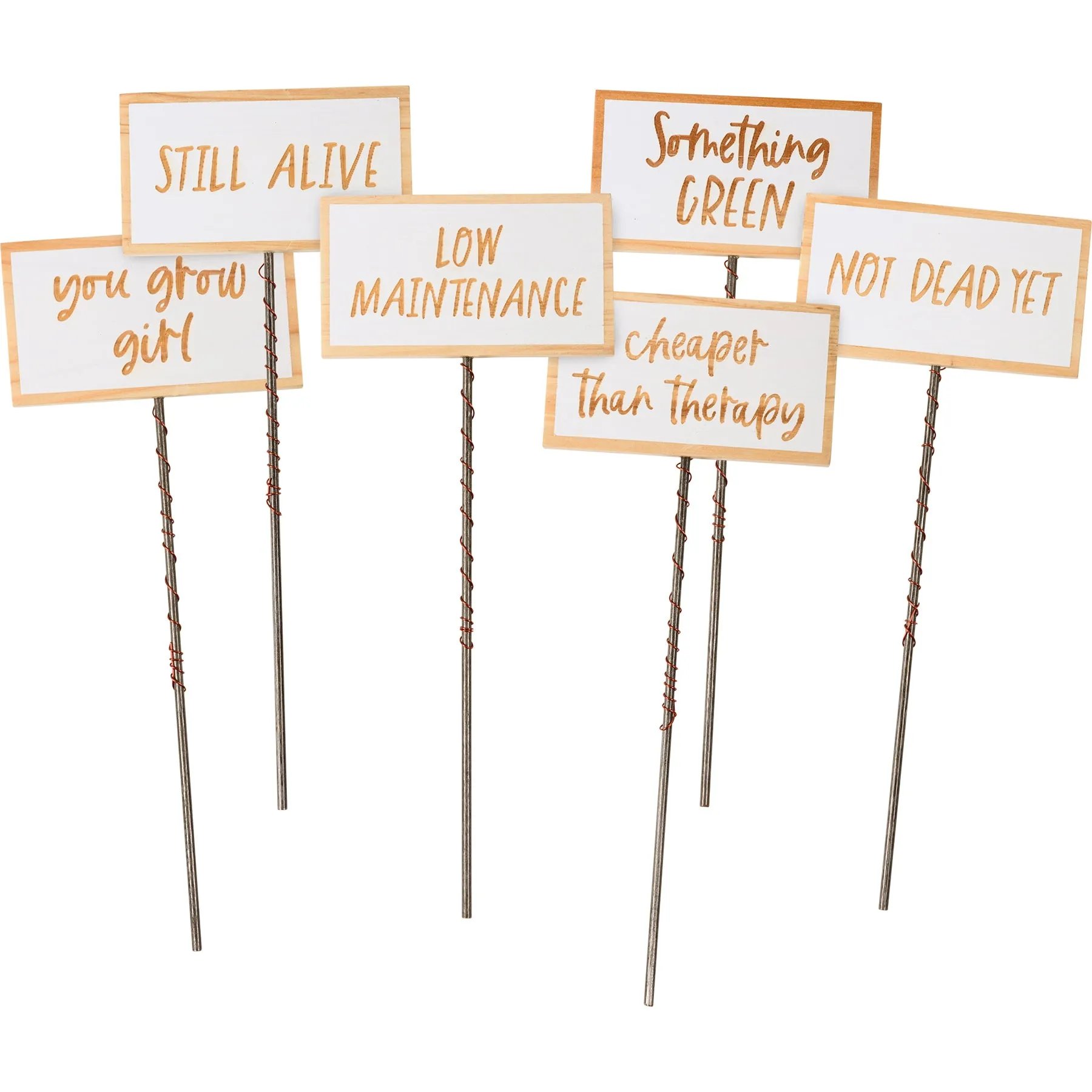 Still Alive Garden Plant Marker Pick Set