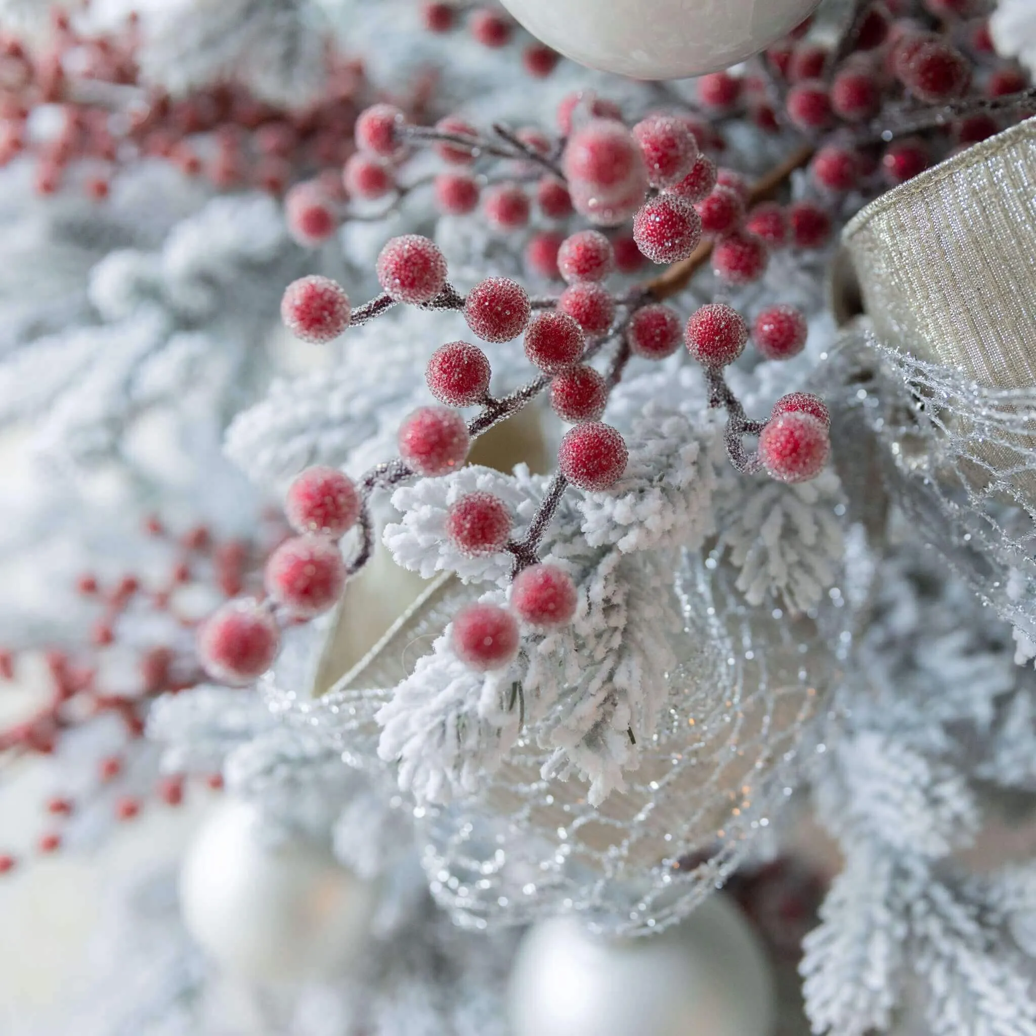 Sugar Berry Picks (12 Pack) | King of Christmas