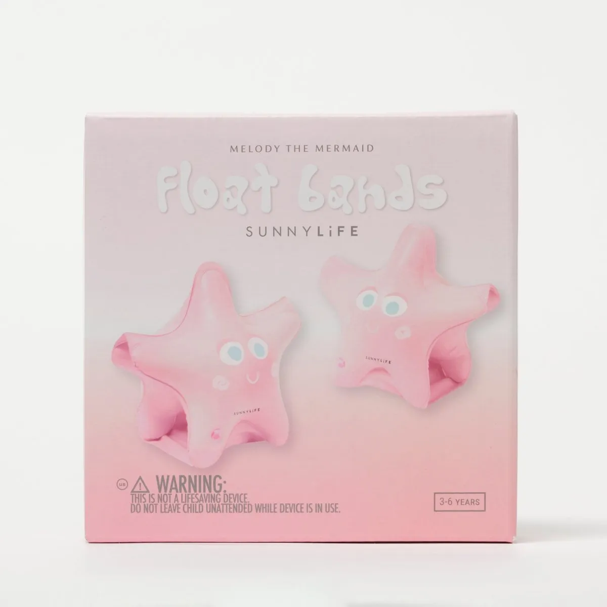 SUNNYLiFE Melody the Mermaid Float Bands Strawberry