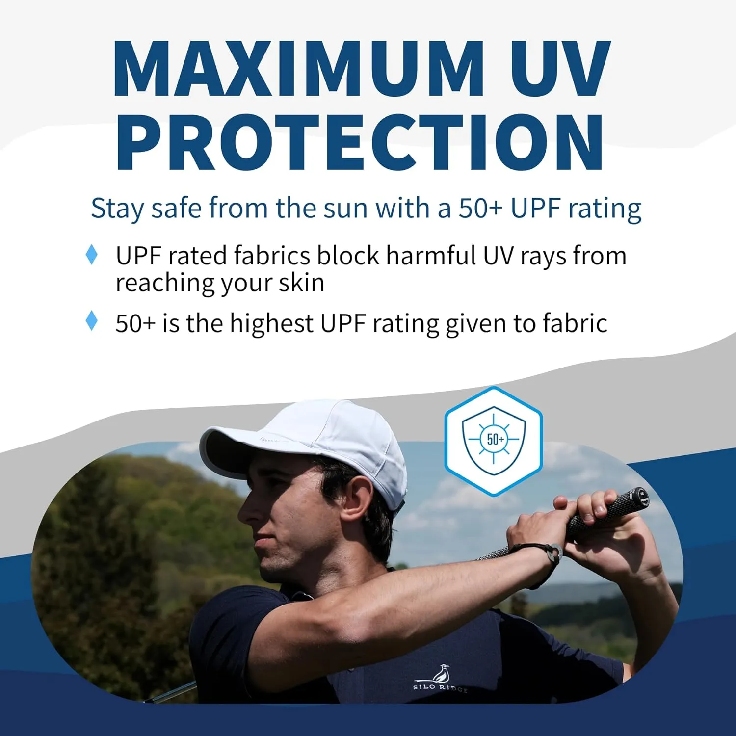 TrailHeads Mens Running Hat with UV Protection | Quick Dry Sports Hats for Men | UPF 50 Hats | Summer Hats for Men
