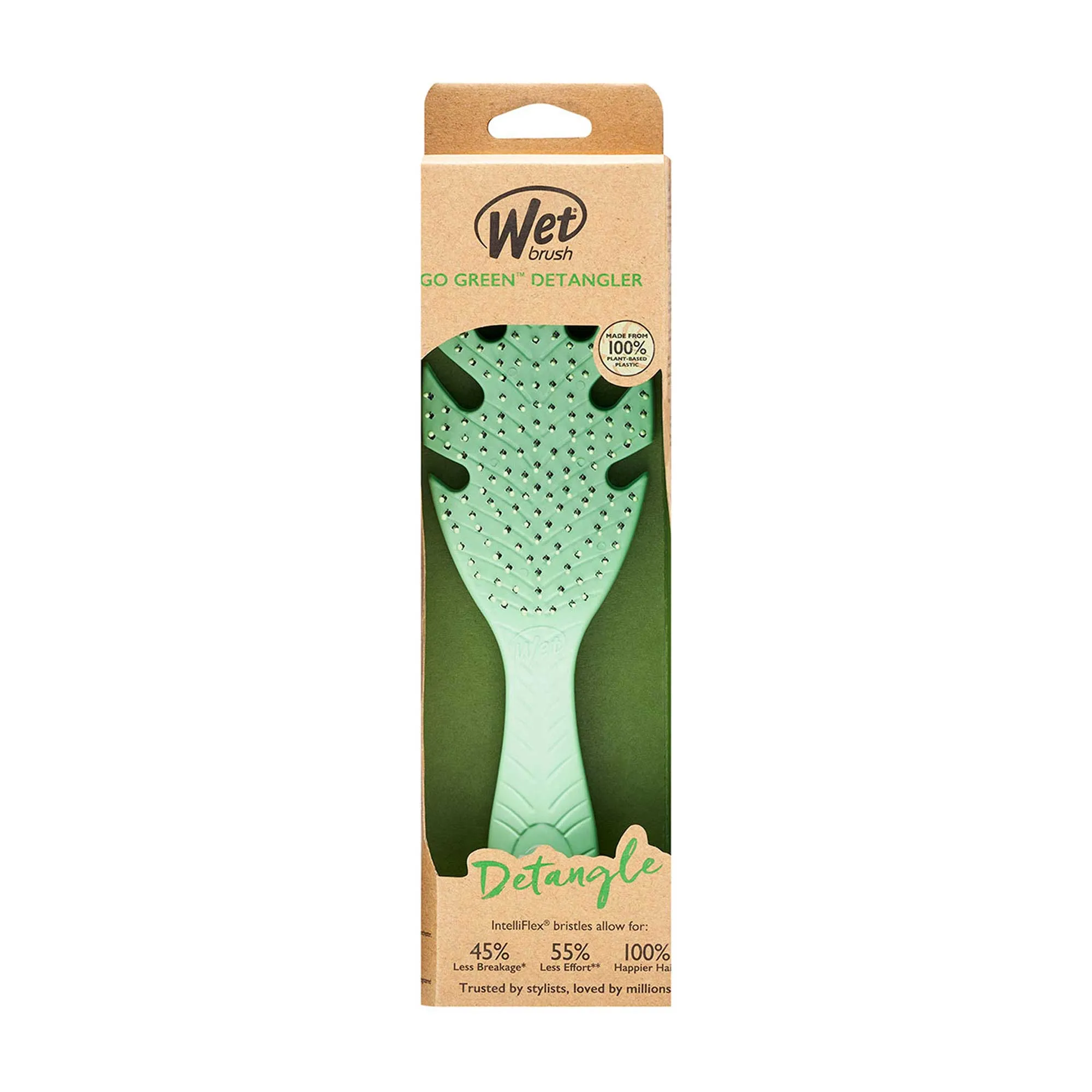 Wet Brush Go Green Biodegradeable Detangler-Green each